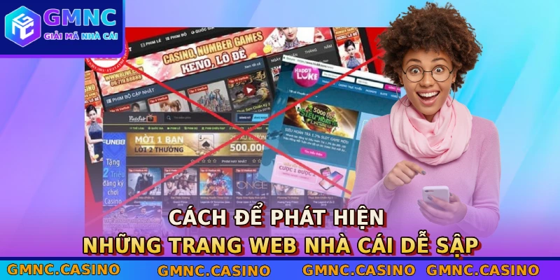 Cách để phát hiện những trang web nhà cái dễ sập