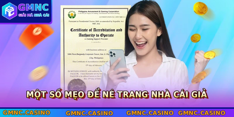 Một số mẹo để né trang nhà cái giả