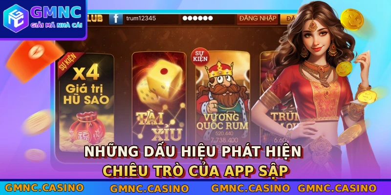 Những dấu hiệu phát hiện chiêu trò của app sập