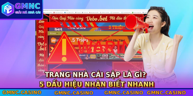 Trang nhà cái sập là gì