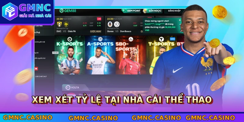 Top Nhà Cái Thể Thao - Bảng Xếp Hạng Sân Chơi Uy Tín 2026 4 Xem xét tỷ lệ tại nhà cái thể thao
